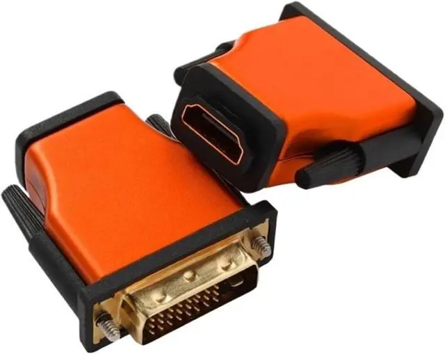 Alt view image 2 of 3 - HDTV to DVI 24+1 Pin Adapter 4K Bi-Directional DVI Male to HDMI-Compatible Male Converter Adapter Cable for LCD DVD HDTV XBOXDVI(2k)