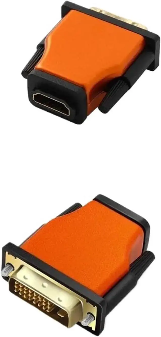 Alt view image 3 of 3 - HDTV to DVI 24+1 Pin Adapter 4K Bi-Directional DVI Male to HDMI-Compatible Male Converter Adapter Cable for LCD DVD HDTV XBOXDVI(2k)