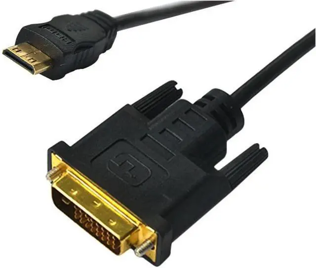 Alt view image 2 of 6 - HDMI Compatible to DVI 24+1 Public Connection HDMI Compatible to DVI High-Definition Connection Cable 0.3m-3m(300cm)