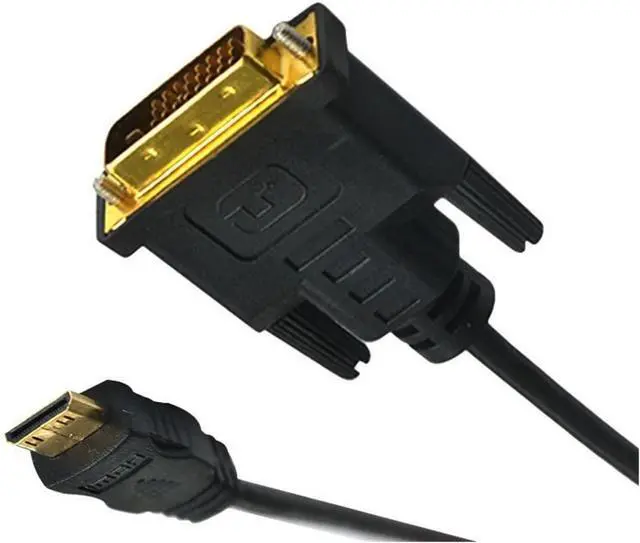 Alt view image 5 of 6 - HDMI Compatible to DVI 24+1 Public Connection HDMI Compatible to DVI High-Definition Connection Cable 0.3m-3m(300cm)