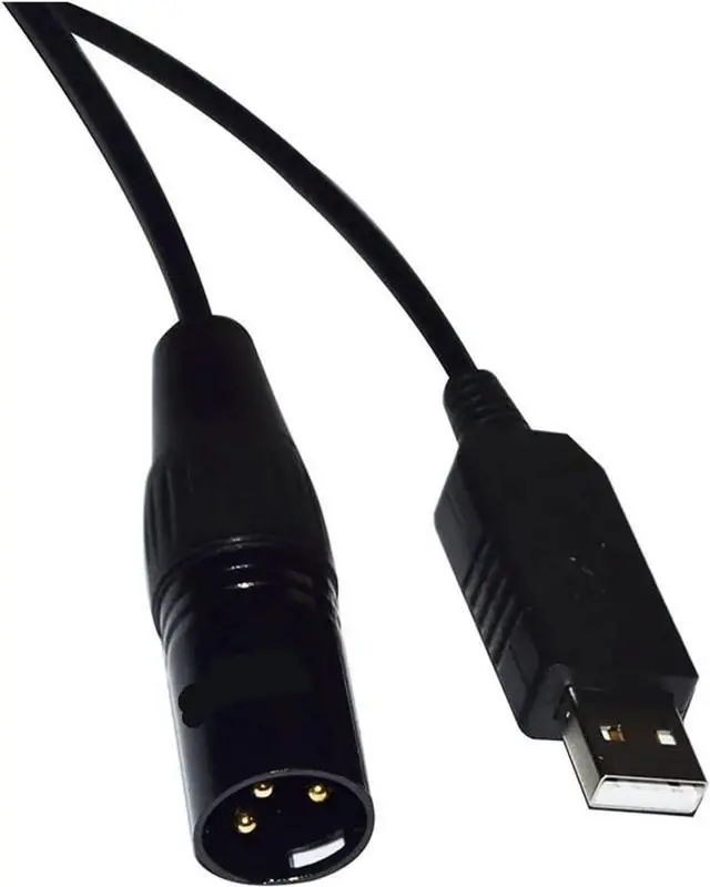 Main image of F&T>D*I FT232RL USB to XLR 3PIN Male Converter RS485 Serial Cable for XTA Audio Processor Communication to PC I/O K2-ADE Adapter(3m,Color D)