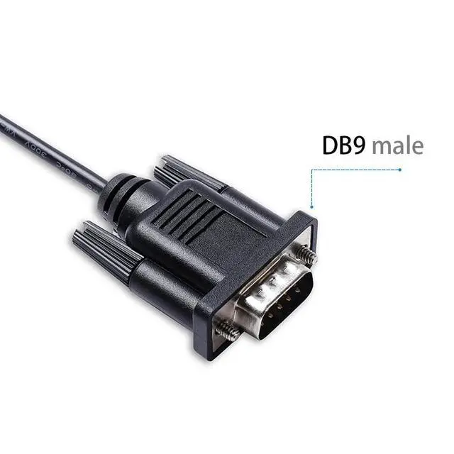 Alt view image 2 of 5 - USB to DB9 RS232 Adapter with FTDI Chip - FT231XS Chip for APC Smart UPS Communication & Management - Replacement for 940-0024C(6ft/1.8M)
