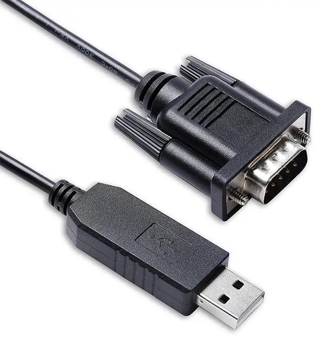Main image of USB to DB9 RS232 Adapter with FTDI Chip - FT231XS Chip for APC Smart UPS Communication & Management - Replacement for 940-0024C(6ft/1.8M)