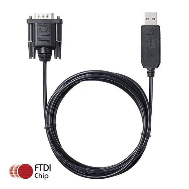 Alt view image 3 of 5 - USB to DB9 RS232 Adapter with FTDI Chip - FT231XS Chip for APC Smart UPS Communication & Management - Replacement for 940-0024C(6ft/1.8M)