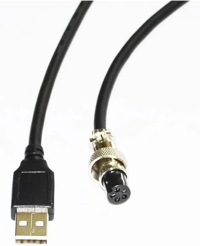 Alt view image 6 of 6 - USB to 5-PIN FMALE Adapter EX Gear Replacement Cable for FIGHTSTICKS MAD CATZ TE2 / + LINE of Tournament Fight Sticks(1.0m)