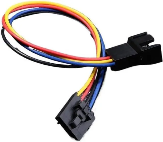 Alt view image 3 of 6 - KUNSR 5Pin to 4Pin Fan Connector Adapter Converter Extension Cable Wire(2PCS)