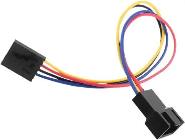 Alt view image 2 of 6 - KUNSR 5Pin to 4Pin Fan Connector Adapter Converter Extension Cable Wire(2PCS)