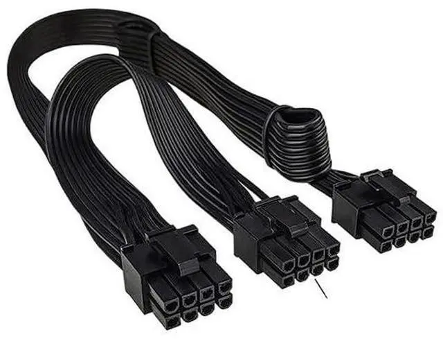 Alt view image 2 of 3 - KUNSR ATX 8 Pin Male to PCIe 8 Pin Male Power Cable Power Adapter Cable(6PCS)