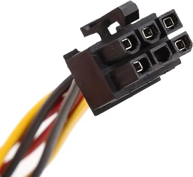 Alt view image 3 of 5 - KUNSR 10pcs/lot 2 IDE 4pin IDE Male to 6 Pin Female PCI-E Y IDE Power Cable Adapter Connector