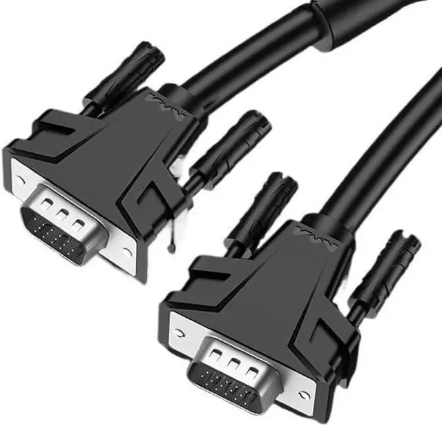 Alt view image 4 of 4 - KUNSR 1.5m 300cm 5m 10m 15m 1080P HD 15 Pin Male to Male Extension Cable to 3+6 Cord(1.5m)