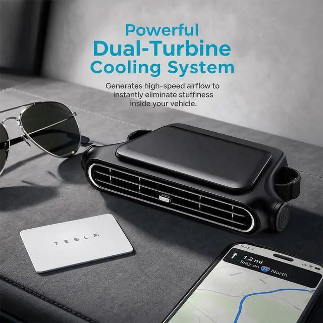 Alt view image 2 of 7 - Car Seat Cooling Fan, Mini Portable USB Back Cooling Fan Kids Baby Quiet Headrest Neck Fan Accessories with 3 Adjustable Wind Speeds for Vehicle Jeep Van RV Truck (Mix, Battery Model)
