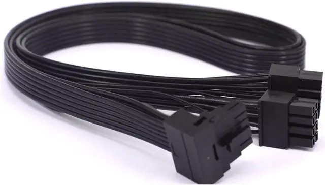 Main image of XPG ATADA Modular Cable 600W 90 Degree PCIe 5.0 12VHPWR TY>pe 4 PSU Power Cable 2 8pin to 16pin ATX3.0 Suppport RTX3090Ti RTX4090