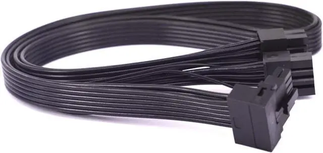 Alt view image 3 of 5 - XPG ATADA Modular Cable 600W 90 Degree PCIe 5.0 12VHPWR TY>pe 4 PSU Power Cable 2 8pin to 16pin ATX3.0 Suppport RTX3090Ti RTX4090