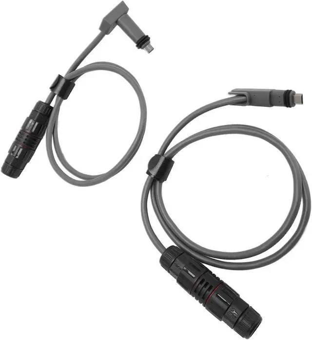 Alt view image 2 of 7 - 2 x SPX Connector to RJ45 Coupler Adapter for Gen 2, Rain Protection, Ethernet Cable Adapter without Additional Adapter or Tools, 3.3 Feet Female Connection