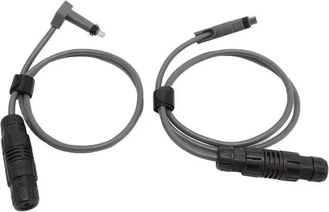 Alt view image 3 of 7 - 2 x SPX Connector to RJ45 Coupler Adapter for Gen 2, Rain Protection, Ethernet Cable Adapter without Additional Adapter or Tools, 3.3 Feet Female Connection