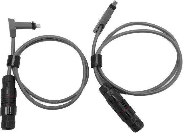 Alt view image 6 of 7 - 2 x SPX Connector to RJ45 Coupler Adapter for Gen 2, Rain Protection, Ethernet Cable Adapter without Additional Adapter or Tools, 3.3 Feet Female Connection