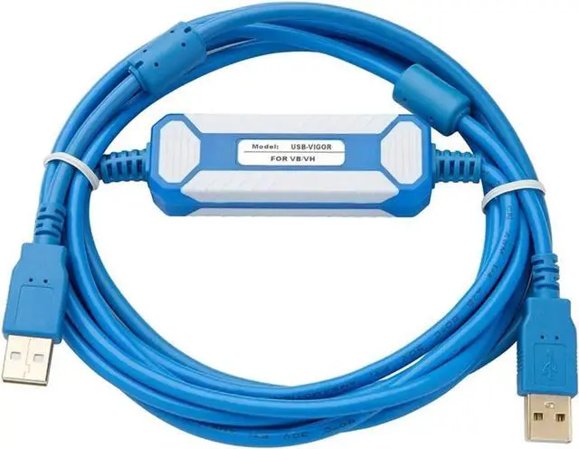 Main image of USB-Vigor Adapter Suitable Vigor VH VB M Series PLC Programming Cable USB to RS232 Download Cable VBUSB200 PC-Vigor