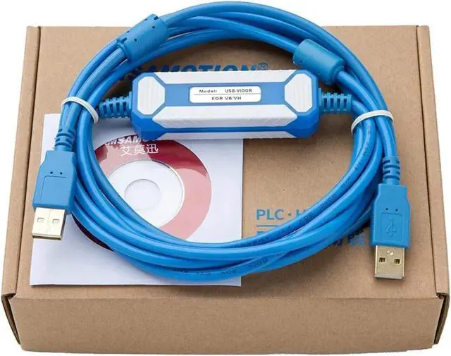 Alt view image 3 of 3 - USB-Vigor Adapter Suitable Vigor VH VB M Series PLC Programming Cable USB to RS232 Download Cable VBUSB200 PC-Vigor