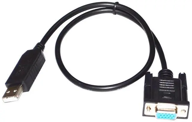 Alt view image 2 of 3 - FT232RL CHIP USB to VGA 15-PIN Female Adapter RS422 Serial Program Communication Cable Fit for CTB SERVO Driver T4 Port KABLE(1.8M)