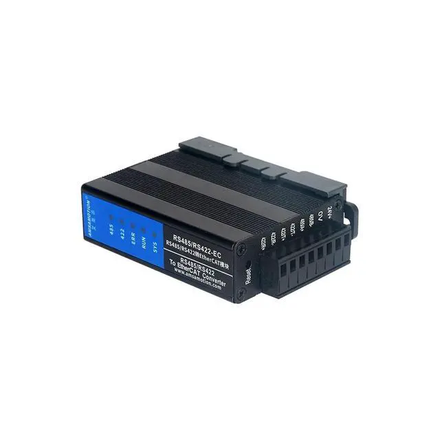 Alt view image 5 of 6 - Din Rail RS485 RS422 to EtheCAT Modbus RTU Serial Server Module RS485/422 ETH Converter IOT Signal TCP Network RJ45