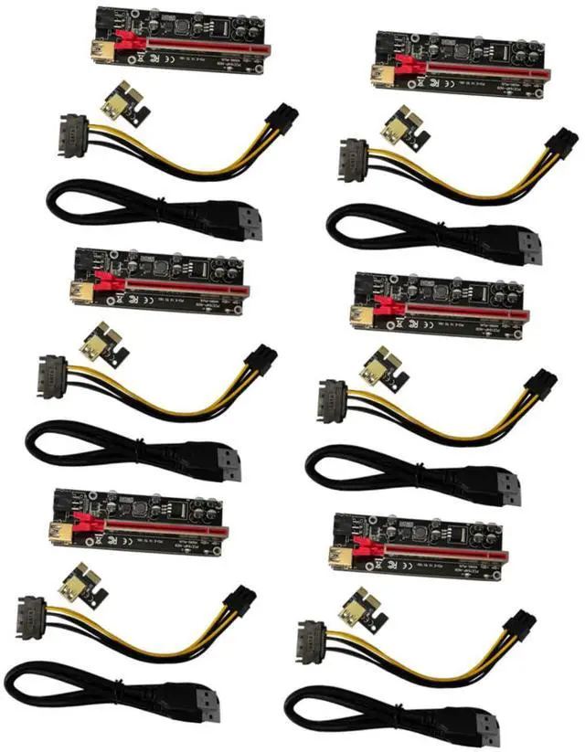 Main image of Pci Express Extension Adapter 1x to 16x Riser Card Usb3.0 Graphics Card Cable High Reliability