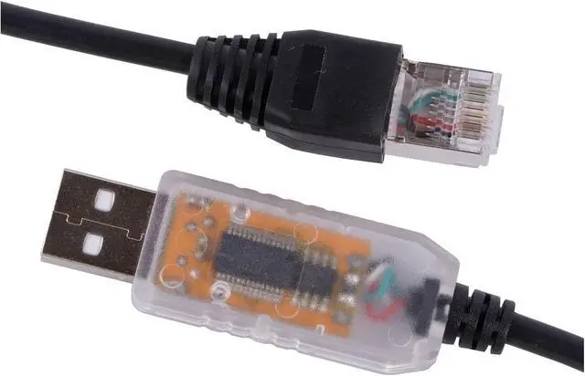 Alt view image 2 of 3 - FENG GUO F/;TD/;1 FT232RL USB to RS485 RJ45 8P8C Interface Serial Converter Adapter Programming Cable Compatible IFD6530(5M,Other)