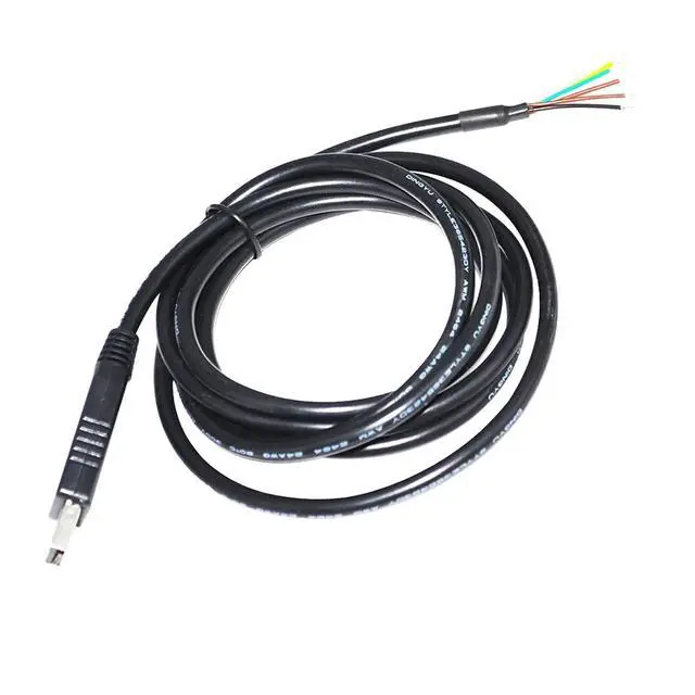 Alt view image 3 of 4 - FENG GUO FT232RL USB to UART T/TL 3.3V 5V 6 CORE 6PIN WE Wire END Open Cable Compatible with T/TL-232R-3V3-WE VC/C G/ND TX/D RX/D C/TS R/TS(5M,TTL 5V)
