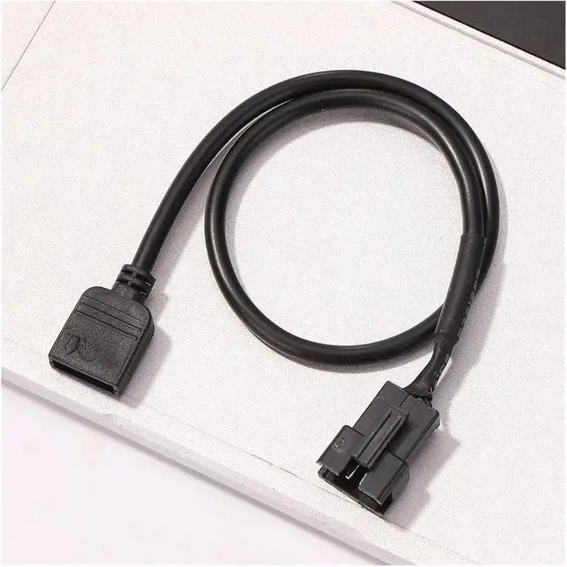 Alt view image 3 of 7 - 30cm 5V 3 Pin / 12V 4 Pin Motherboard RGB Adapter Conversion Cable Converter Cord for PC Computer L*/ED Light Strip SM Wire Line(1PC,4P Female)