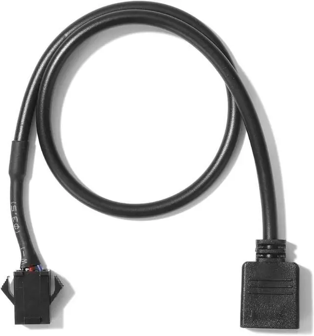 Alt view image 4 of 7 - 30cm 5V 3 Pin / 12V 4 Pin Motherboard RGB Adapter Conversion Cable Converter Cord for PC Computer L*/ED Light Strip SM Wire Line(1PC,4P Female)