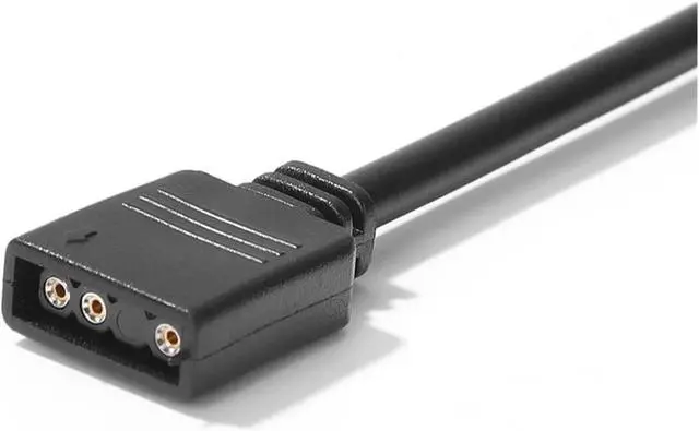 Alt view image 5 of 7 - 30cm 5V 3 Pin / 12V 4 Pin Motherboard RGB Adapter Conversion Cable Converter Cord for PC Computer L*/ED Light Strip SM Wire Line(1PC,4P Female)