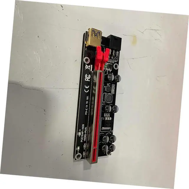 Alt view image 7 of 7 - 6sets Gpu Power Cable Pci- Extender Pcie Riser Card to Adapter High-Speed Data Transmission