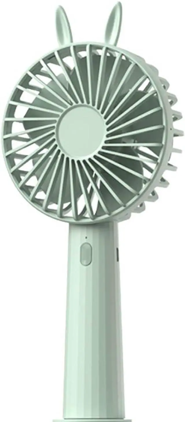 Main image of Small Mini Fan,Portable Handheld Fan,Removable,USB Cooling Fan,Portable Desk Fan for Bedroom Home Office Outdoor,Small Fan Strong Airflow (Color : Green)