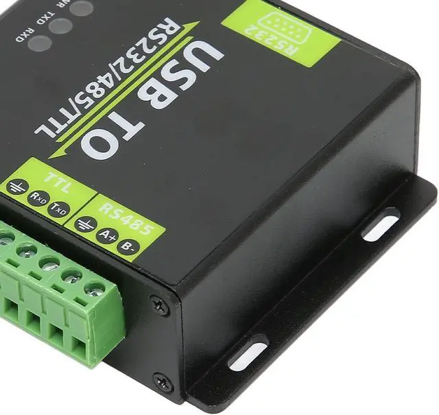 Alt view image 4 of 7 - TANIQIACA USB to RS232/485/TTL Isolation Converter Fast Communication Speed, Strong Anti Interference, Adapter Module with Aluminum Alloy Shell for Industrial Applications