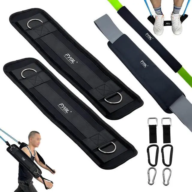 Main image of 2-in-1 Extender Belt & Resistance Bands Sleeve - Ideal for Speediance Gym Monster & All Gym Machines - Ultimate Home Gym Accessories for Pulley & Cable Systems, Solving Arm-Rubbing Woes