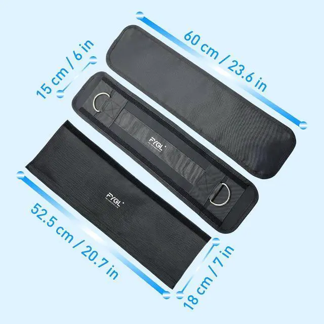 Alt view image 7 of 7 - 2-in-1 Extender Belt & Resistance Bands Sleeve - Ideal for Speediance Gym Monster & All Gym Machines - Ultimate Home Gym Accessories for Pulley & Cable Systems, Solving Arm-Rubbing Woes