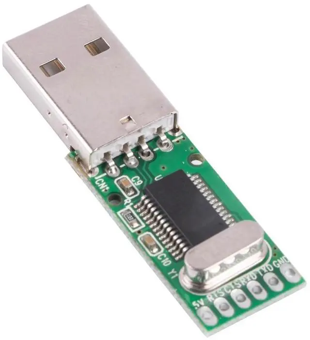 Alt view image 5 of 6 - CP2102 PL2303 USB 2.0 to 3.5mm 2 Poles Jack RS232 Serial Adapter Converter Cable(FT232RL)