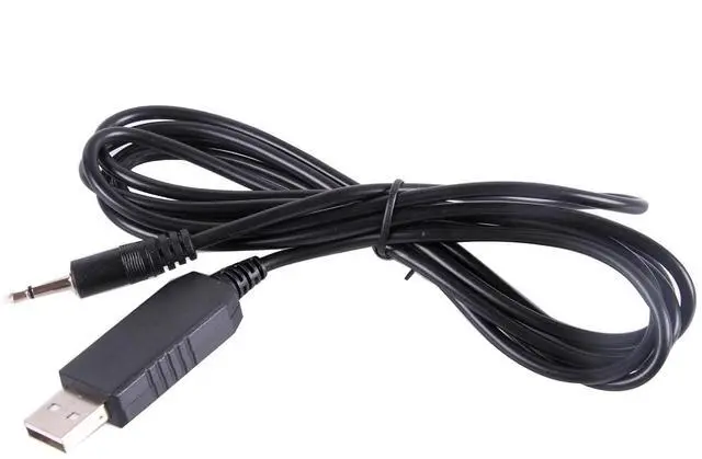 Alt view image 3 of 6 - CP2102 PL2303 USB 2.0 to 3.5mm 2 Poles Jack RS232 Serial Adapter Converter Cable(FT232RL)
