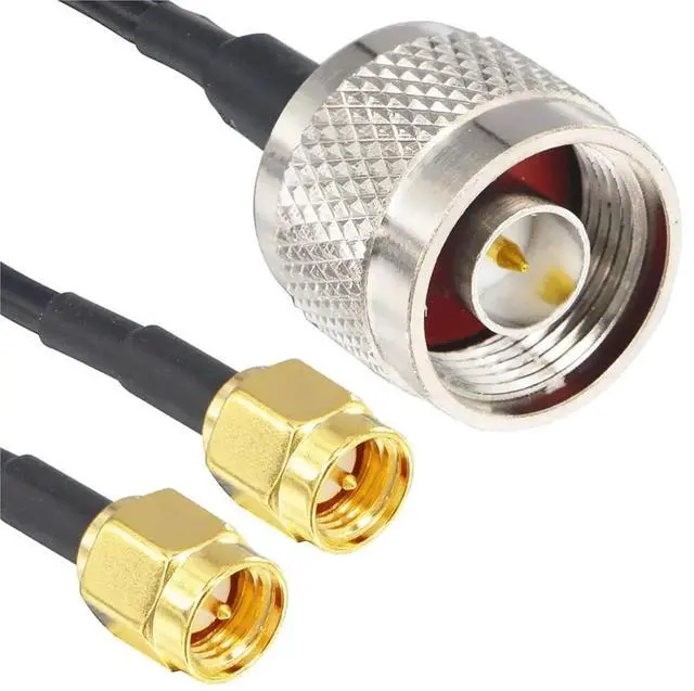 Main image of N Type Splitter Cable N Male to Dual SMA Male Cable N-Type Adapter Cable V Type 50ohm 30cm