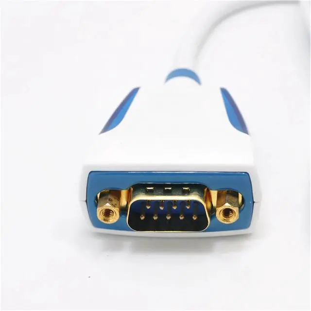 Alt view image 2 of 6 - F/;TD/;1 USB to RS232 Male DB9 Cable Serial COM Port Adapter Chip F/;TD/;1 USB R232 Converter Cable Windows 11/10/ 8.1 8 7 Vista XP(1M)