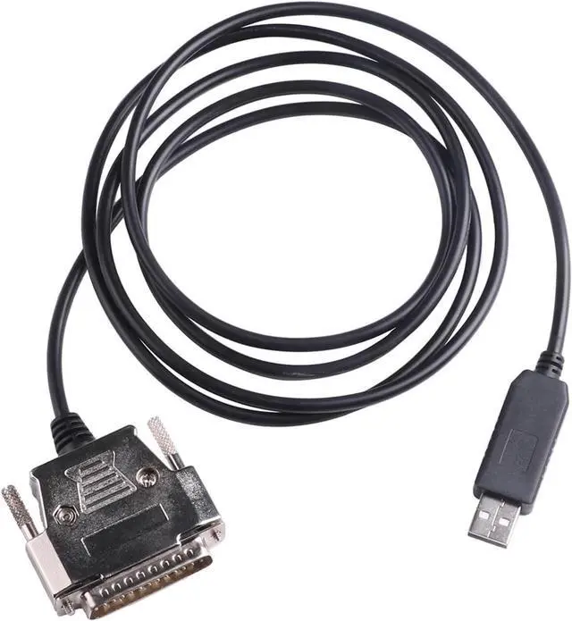 Alt view image 2 of 5 - USB to RS232 DB25 Serial Adapter Cable Compatible with The Fanuc CNC DNCLINK Configuration Copy Setting(1M)