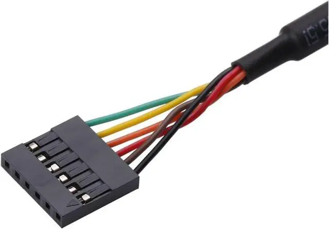 Alt view image 5 of 5 - TTL-232R-3V3 USB to TTL Serial Cable Adapter F/;TD/;1 Chipset FT232 USB to 3.3v 5v TTL UART Serial RS232 Download Cable(TTL 5V)