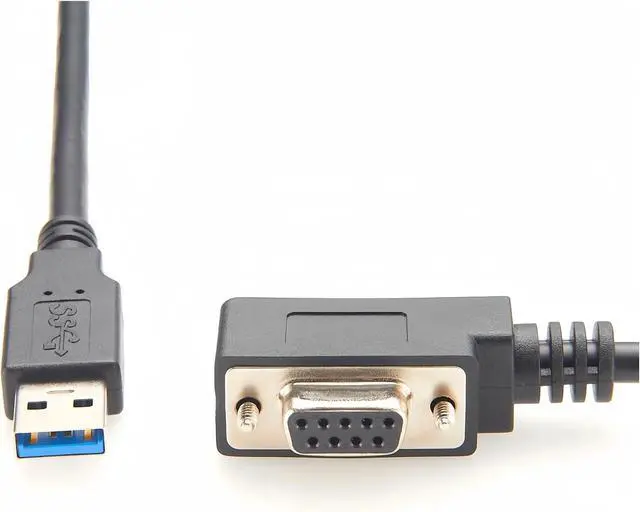 Alt view image 5 of 6 - USB A 3.0 to RS232 Serial Adapter with FT232 Chipset USB Male to RS232 DB9 Female Converter Cable Compatible with The 11,10, 8, 7