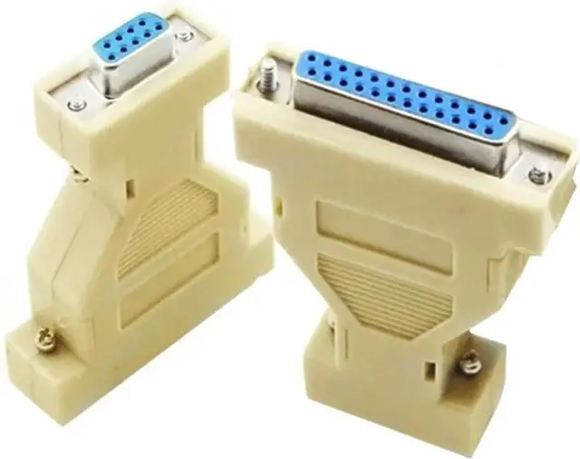 Main image of DB25 to DB9 Conversion Head DB9 Female DB25 Male/25P Female 9P Male RS232 Connector Serial 9P Female 25P Female(9P F-25P F 50PCS)