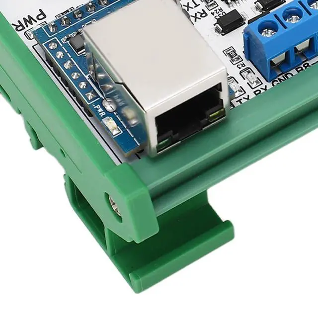 Alt view image 6 of 7 - RJ45 to 8 RS485 Hub Converter with Overvoltage Protection, Adjustable Baud Rate, DC7-30V for Security Monitoring & Home Automation (with Housing)