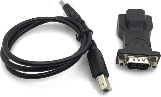 Alt view image 4 of 6 - USB to RS232 Serial Port Adapter Connector 9-Pin DB9 Serial COM Port Adapter Converter Cable