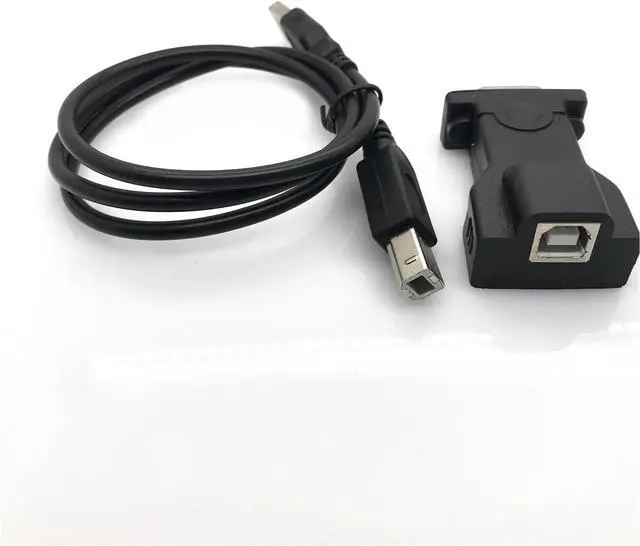 Alt view image 6 of 6 - USB to RS232 Serial Port Adapter Connector 9-Pin DB9 Serial COM Port Adapter Converter Cable