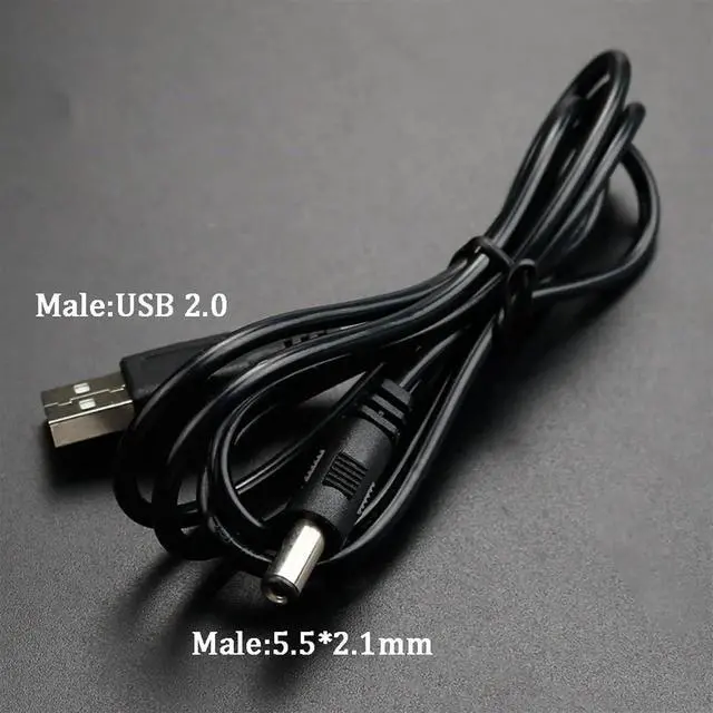 Alt view image 4 of 7 - 1 Set DC Power 5.5 x 2.1mm Male to C8 Tail Female Adapter Connector Cable Conversion(NO.6)