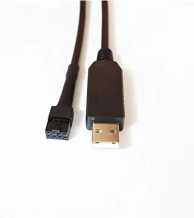 Alt view image 5 of 6 - Cable for Brother Machine KH920 KH930 KH940 KH950I with Genuine F&T>D*I FT232R CHIP TTL-232R-5V USBtoSerial Converter KABLE(5.0M)