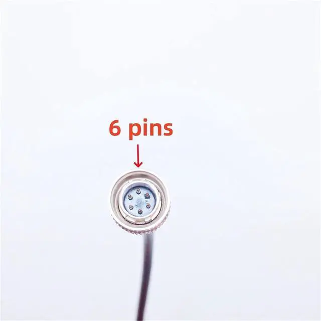 Alt view image 2 of 5 - Download Data USB Cable for Total Stations 6 PIN Nikon Cable NPL 352 / DTM 522 / DTM 322 / DTM552 win7 Win8 win10 win11