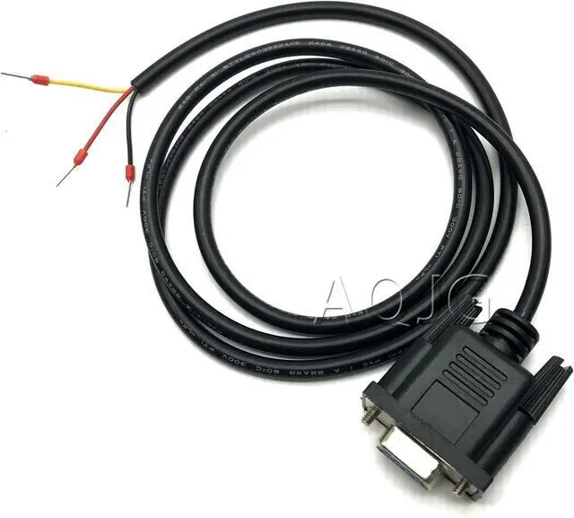 Alt view image 4 of 6 - 1PCS DB9 to 3pin 2 3 5 Cable 3pin RS232 RS485 Converter 30cm 60cm 1m Customize DB9 Female p/Lug Wire 22AWG 9Pin(3m)
